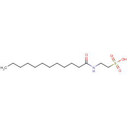 2-[(1-Oxododecyl)amino]ethanesulphonic acid