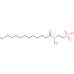 Sodium 2-(dodecanoyl-methylamino)ethanesulfonate