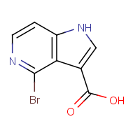 4-bromo-1H-Pyrrolo[3,2-c]pyridine-3-carboxylic acid
