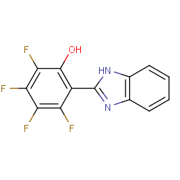 phenol, 2-(1H-benzimidazol-2-yl)-3,4,5,6-tetrafluoro-