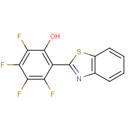 phenol, 2-(2-benzothiazolyl)-3,4,5,6-tetrafluoro-