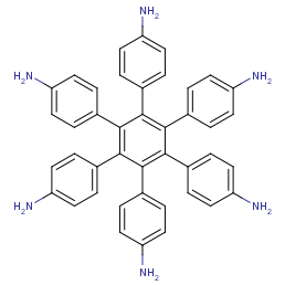 [1,1':2',1''-terphenyl]-4,4''-diamine, 3',4',5',6'-tetrakis(4-aminophenyl)-
