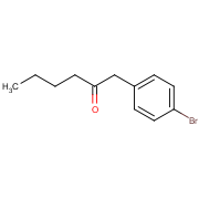 2-hexanone, 1-(4-bromophenyl)-