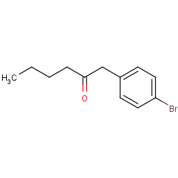 2-hexanone, 1-(4-bromophenyl)-