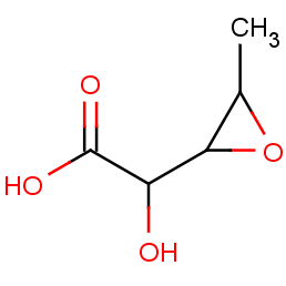 valeric acid, 3,4-epoxy-2-hydroxy-