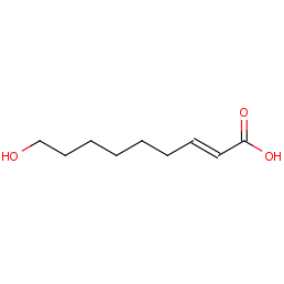 9-hydroxynon-2-enoic Acid