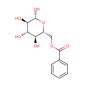 6-O-(phenylcarbonyl)-beta-D-glucopyranose