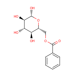6-O-(phenylcarbonyl)-beta-D-glucopyranose