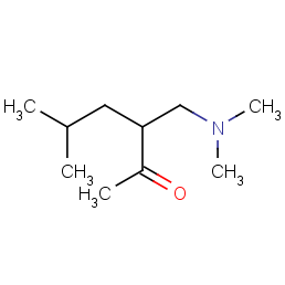 3-[(dimethylamino)methyl]-5-methylhexan-2-one