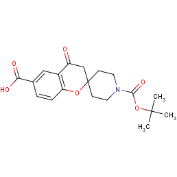 1'-[(2-methylpropan-2-yl)oxycarbonyl]-4-oxospiro[3h-chromene-2,4'-piperidine]-6-carboxylic Acid