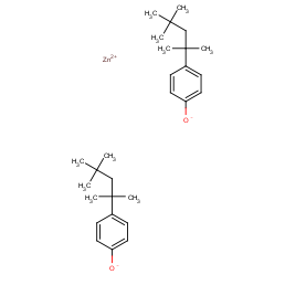 zinc bis[p-(1,1,3,3-tetramethylbutyl)phenolate]