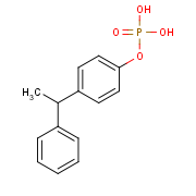 p-(1-phenylethyl)phenyl dihydrogen phosphate