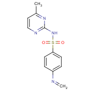 p-(methyleneamino)-N-(4-methyl-2-pyrimidyl)benzenesulphonamide