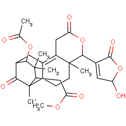 10-Acetoxy-4-(2,5-dihydro-5-hydroxy-2-oxofuran-3-yl)-1,4,4a,5,6,6a,7,8,9,10,11,12-dodecahydro-4a,7,9,9-tetramethyl-2,13-dioxo-7,11-methano-2H-cycloocta[f][2]benzopyran-8-acetic acid methyl ester