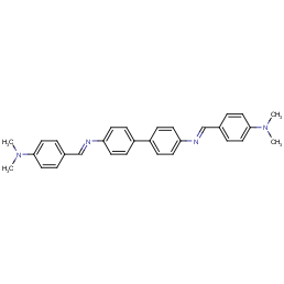 N,N'-Bis[[4-(dimethylamino)phenyl]methylene][1,1'-biphenyl]-4,4'-diamine