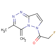 6-(Fluoroacetyl)-4,6-dihydro-3-methyl-4-methylenepyrazolo[5,1-c][1,2,4]triazine