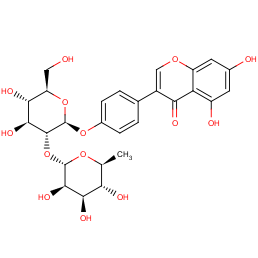 4-(5,7-dihydroxy-4-oxo-4H-chromen-3-yl)phenyl 2-O-(6-deoxy-alpha-L-mannopyranosyl)-beta-D-glucopyranoside