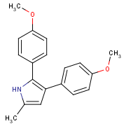 2,3-bis(4-methoxyphenyl)-5-methyl-1H-pyrrole