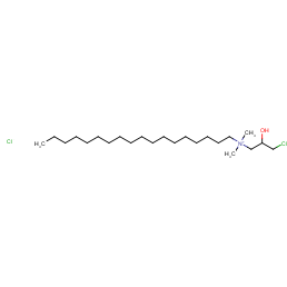 (3-chloro-2-hydroxypropyl)dimethyloctadecylammonium chloride