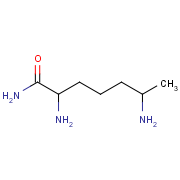 Heptanamide, 2,6-diamino-
